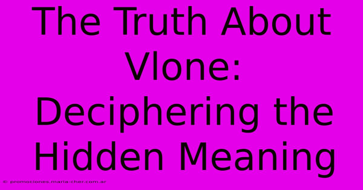 The Truth About Vlone: Deciphering The Hidden Meaning